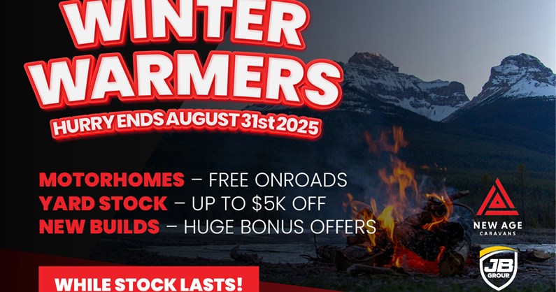 Heat Up Your Winter Adventures with New Age Caravans! feature image